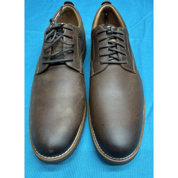 Dockers Nathan Men’s Business Casual Shoes Dark Brown Leather Size 10.5 M main image 8